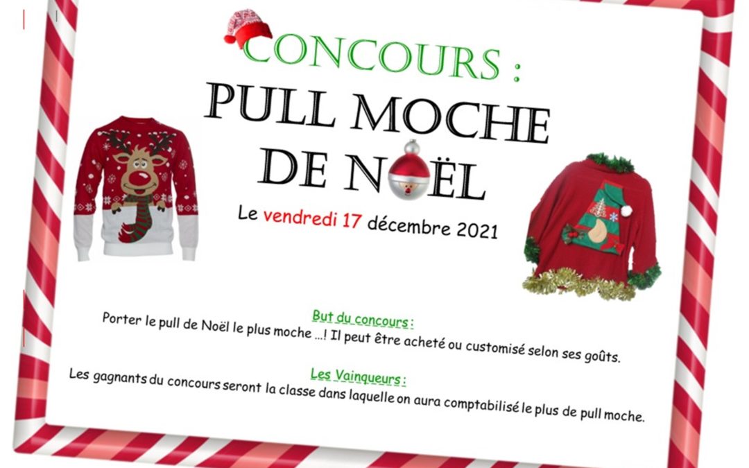 Concours du pull de Noël !