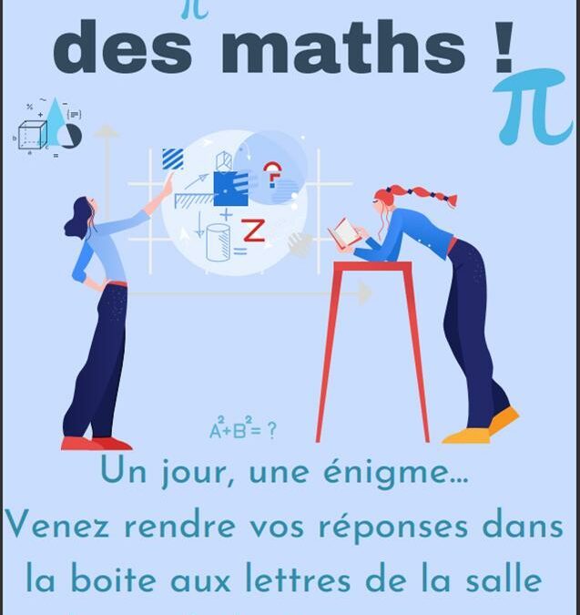 Semaine des maths au collège !