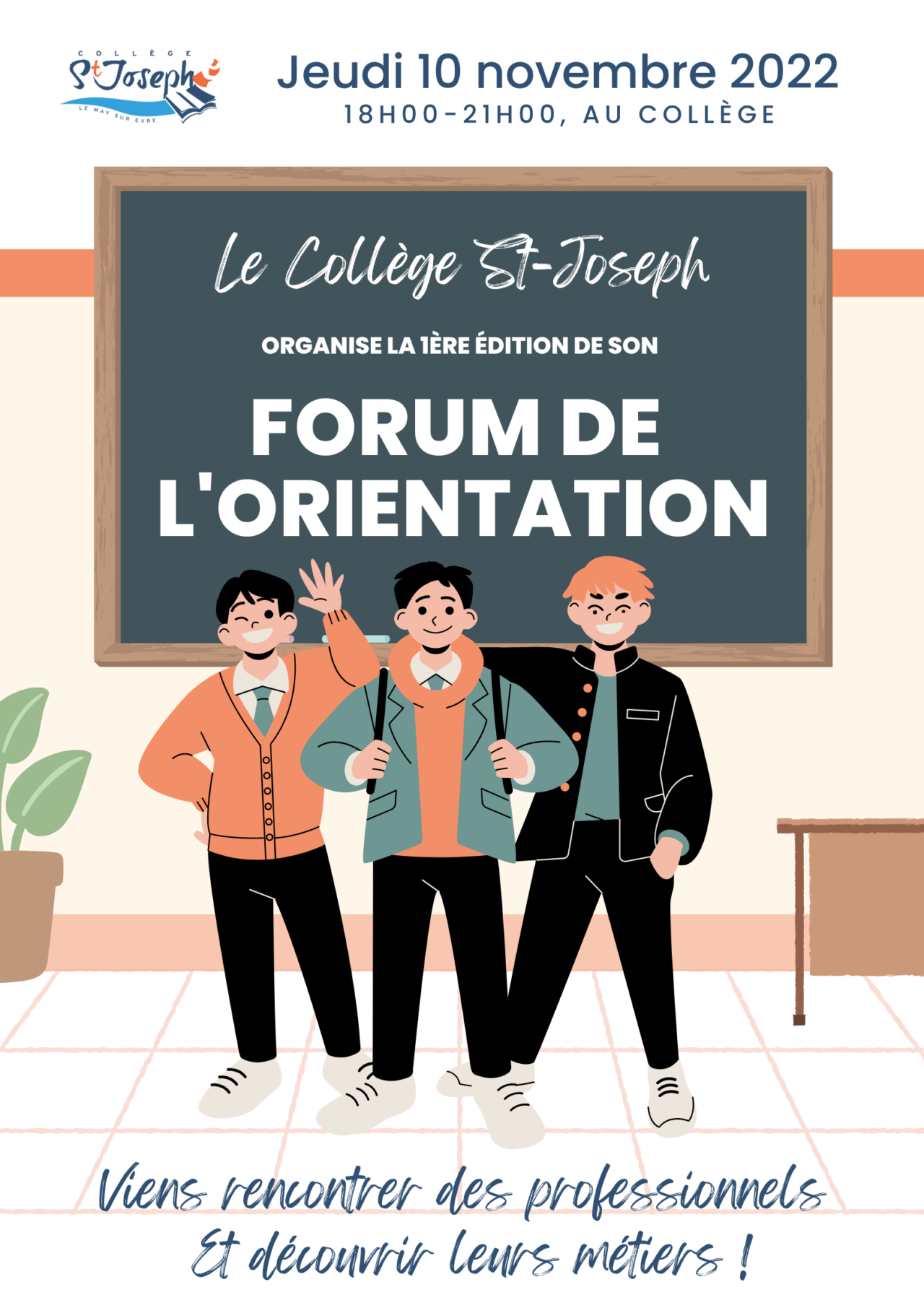 Forum De Lorientation Une Re R Ussie Coll Ge St Joseph