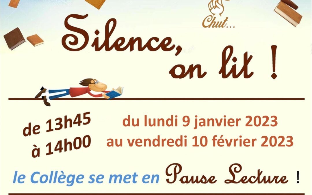 Projet SILENCE ON LIT ! (S.O.L.)